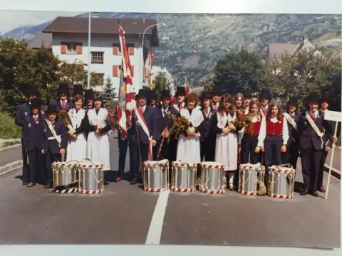 Eidgenössisches Tambouren- und Pfeiferfest in Visp 1974, Foto 2