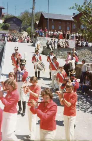 Uniformeinweihung 1976, Foto 2