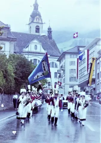 Eidgenössisches Tambouren- und Pfeiferfest in Schwyz 1982, Foto 3