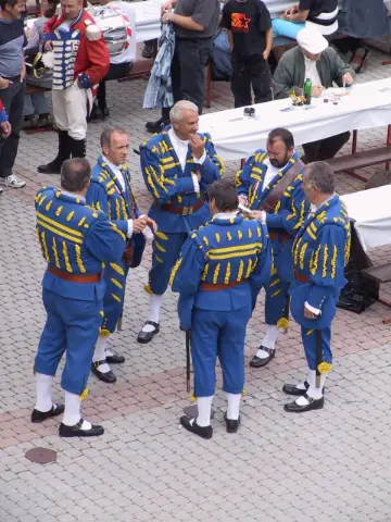Bezirksfest in Bürchen 2002, Foto 3