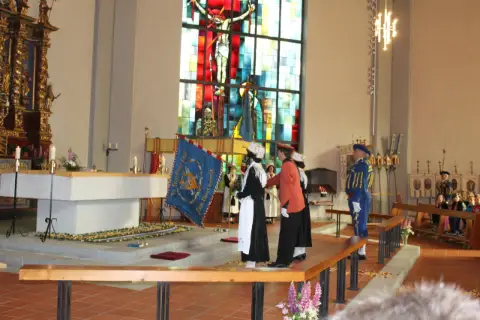 Fahnenweihe an Fronleichnam 2012, Foto 8