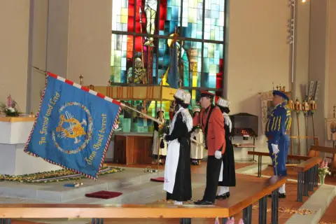Fahnenweihe an Fronleichnam 2012, Foto 9