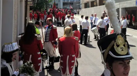 Eidgenössisches Tambouren- und Pfeiferfest in Frauenfeld 2014, Foto 6