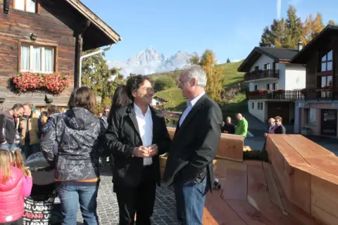Einweihung Dorfplatz