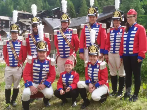 Oberwalliser Tambouren- und Pfeiferfest in Saas-Grund 2016, Foto 4