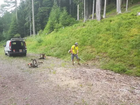 Wanderwegputzen 2017, Foto 4