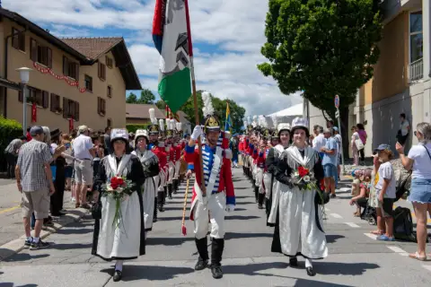 Eidgenössisches Tambouren- und Pfeiferfest in Savièse 2023, Foto 4