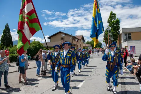 Eidgenössisches Tambouren- und Pfeiferfest in Savièse 2023, Foto 7