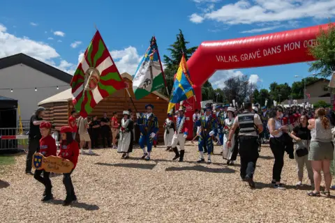 Eidgenössisches Tambouren- und Pfeiferfest in Savièse 2023, Foto 8