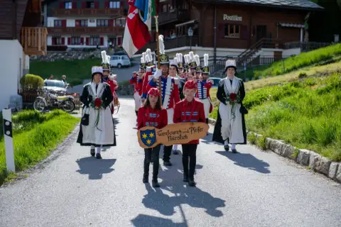Neuinstrumentierung und Fahnenweihe in Zeneggen 2023, Foto 7