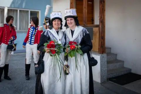 Oberwalliser Tambouren- und Pfeiferfest in Naters 2023, Foto 13