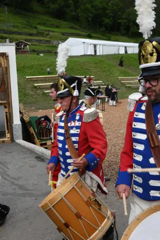 Oberwalliser Tambouren- und Pfeiferfest in Eisten 2024, Foto 25